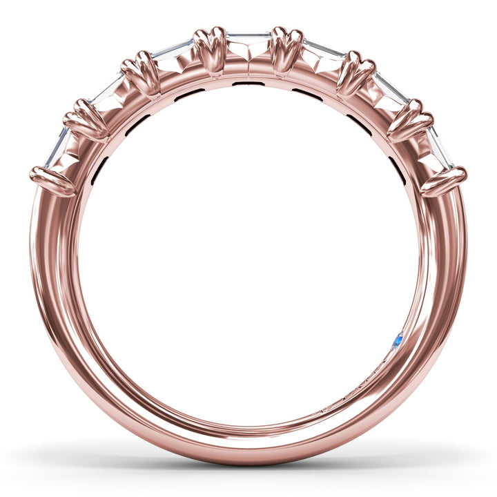 Baguette Diamond Wedding Band