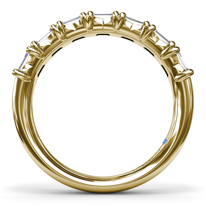 Baguette Diamond Wedding Band