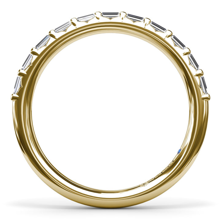 Baguette Diamond Wedding Band