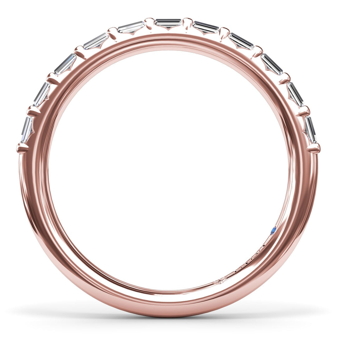 Baguette Diamond Wedding Band