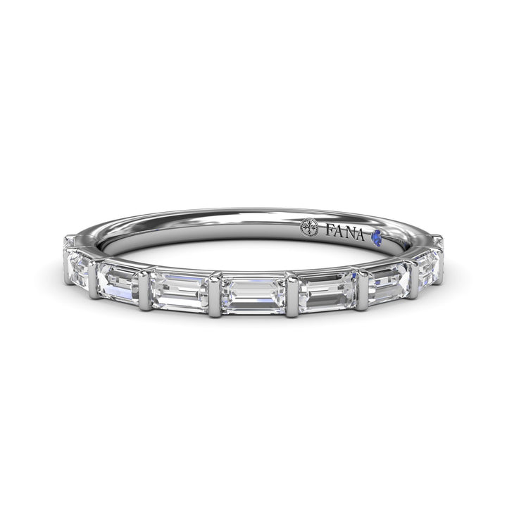 Baguette Diamond Wedding Band