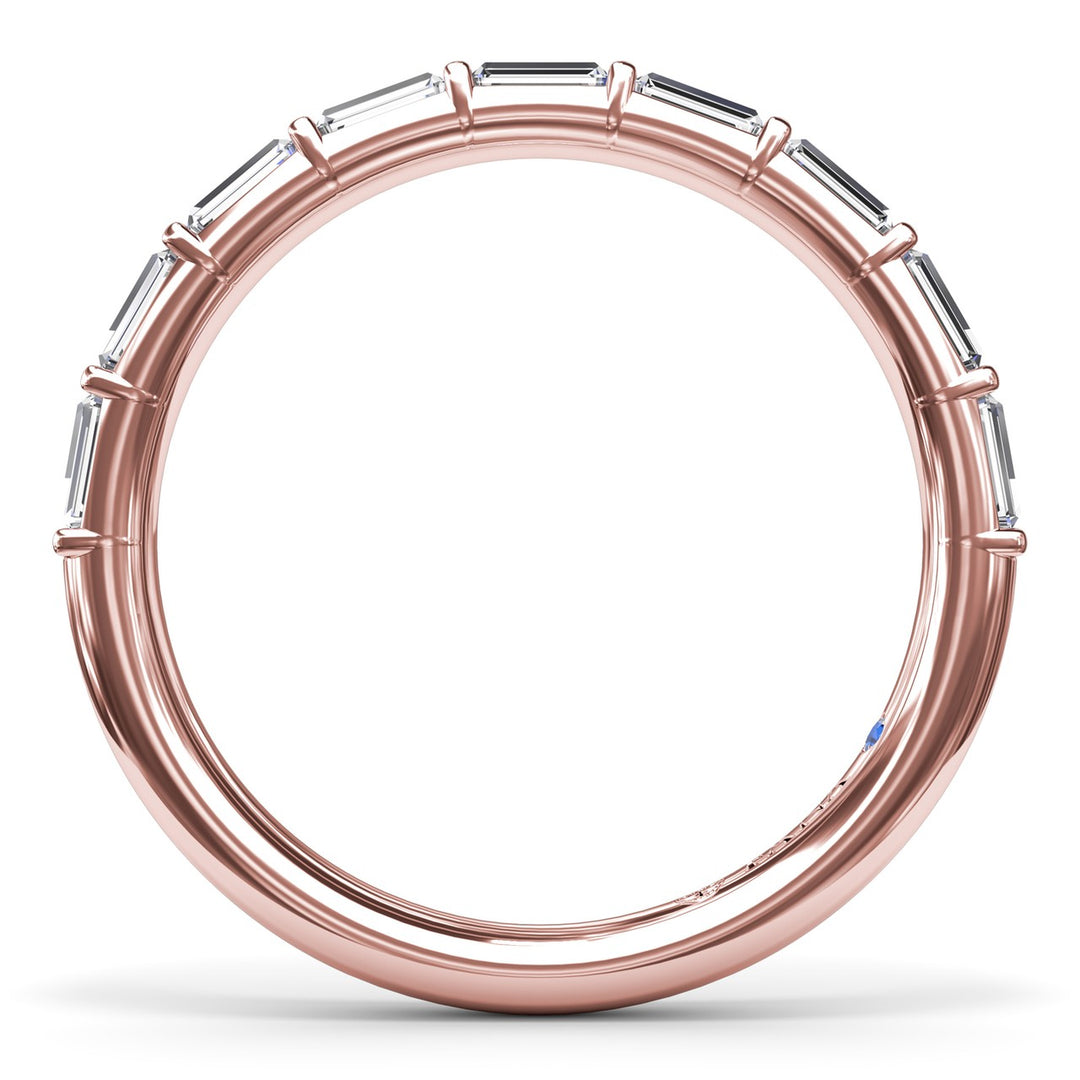 Baguette Diamond Wedding Band