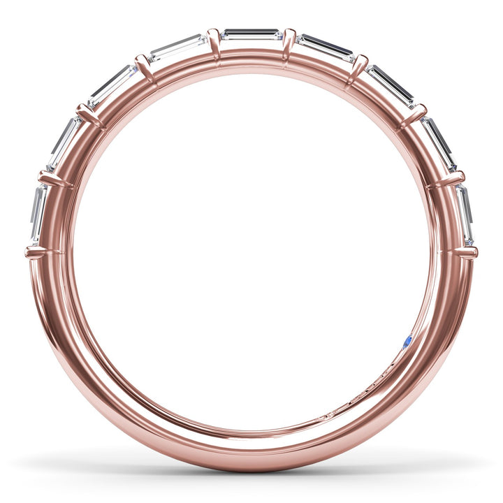 Baguette Diamond Wedding Band