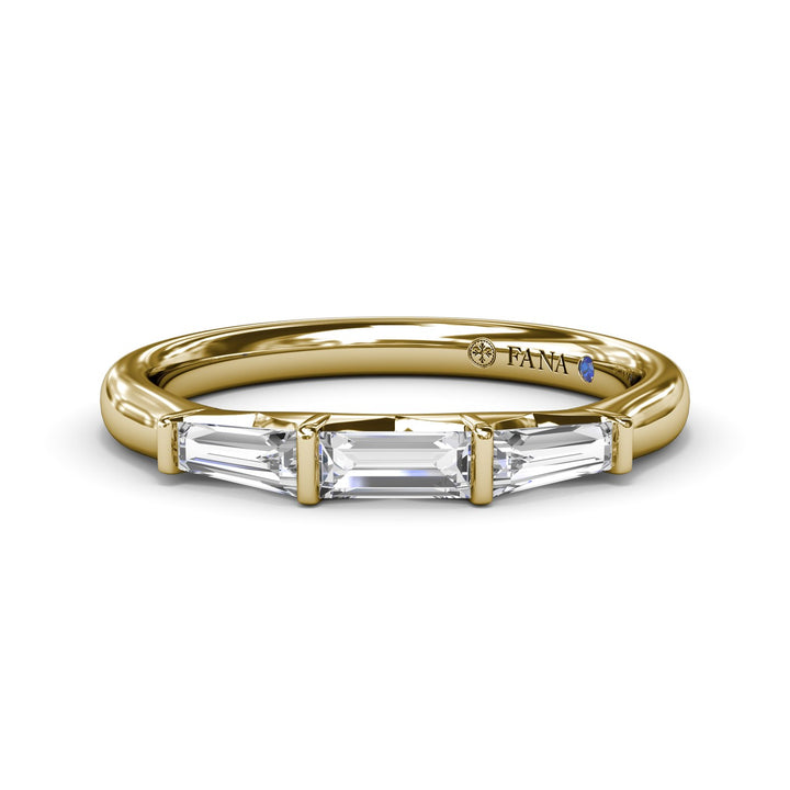 Baguette Diamond Wedding Band