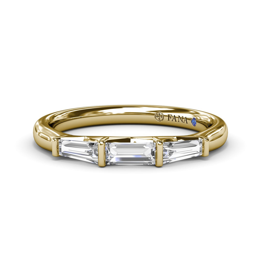 Baguette Diamond Wedding Band