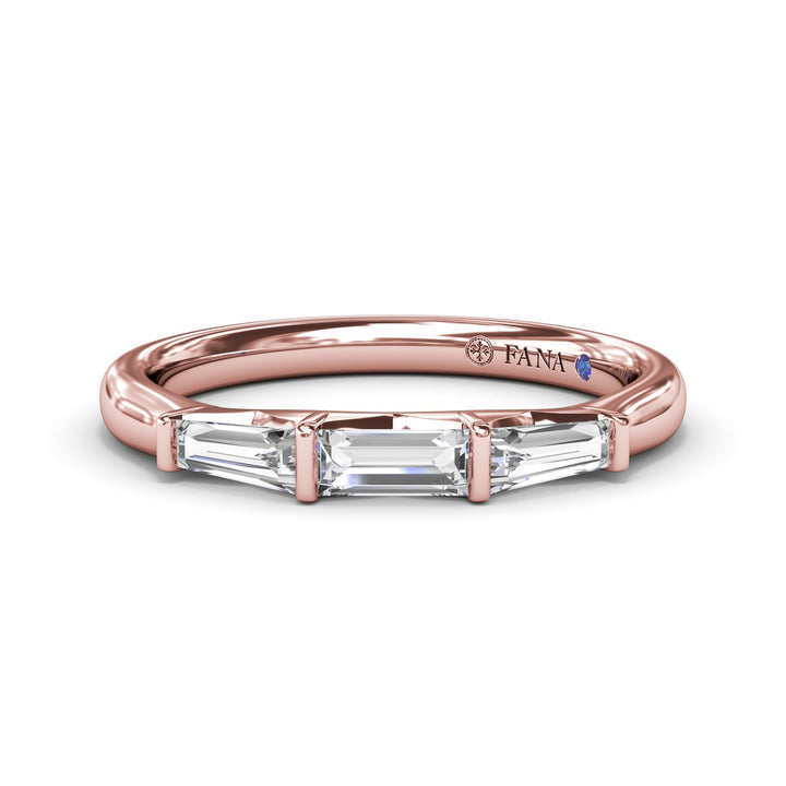 Baguette Diamond Wedding Band