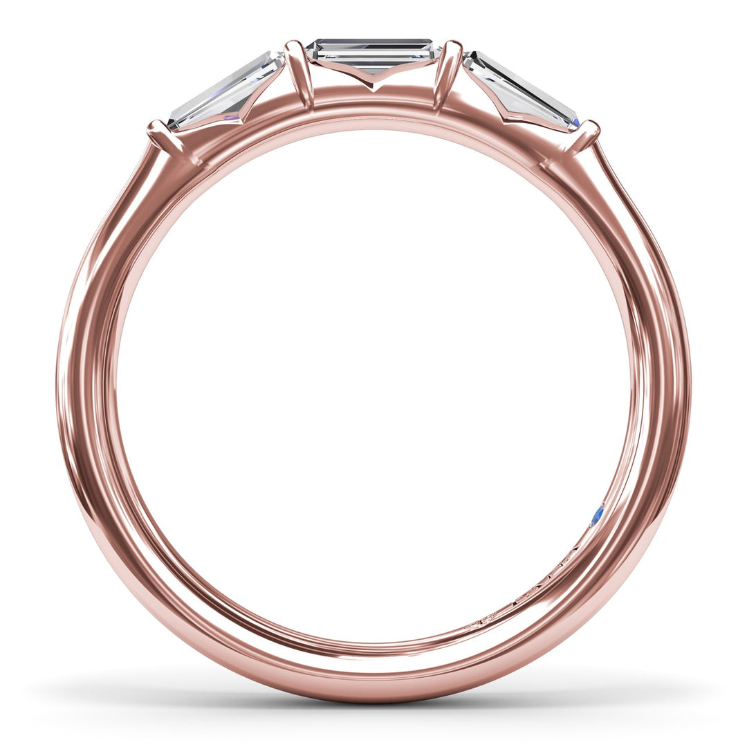 Baguette Diamond Wedding Band