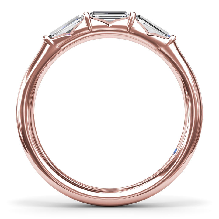 Baguette Diamond Wedding Band