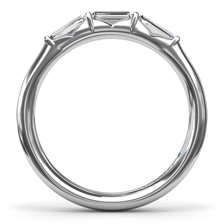 Baguette Diamond Wedding Band