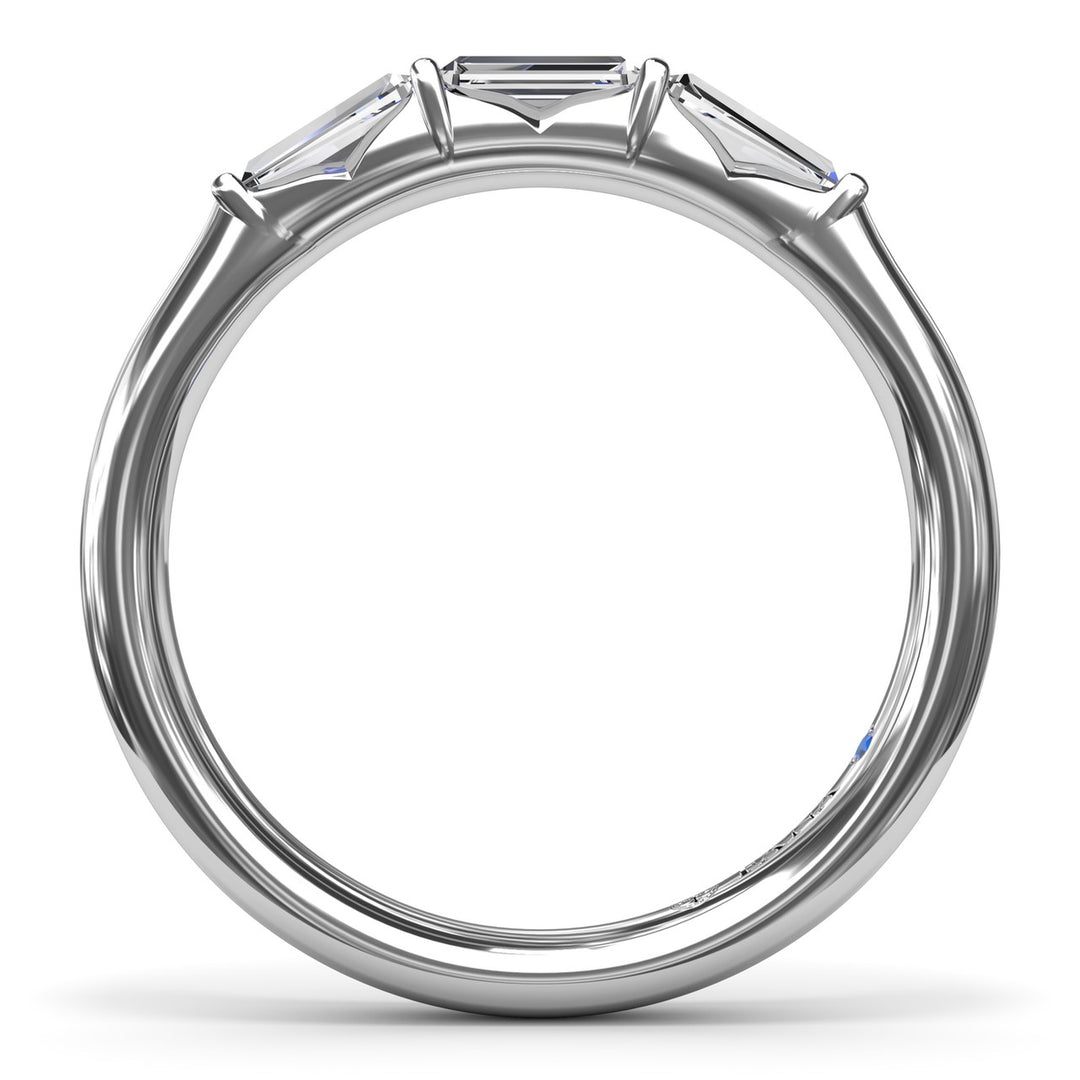Baguette Diamond Wedding Band