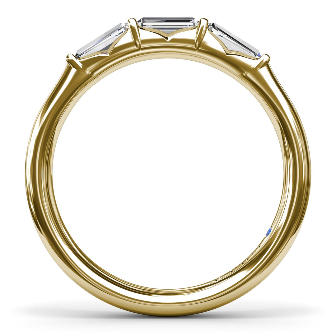 Baguette Diamond Wedding Band