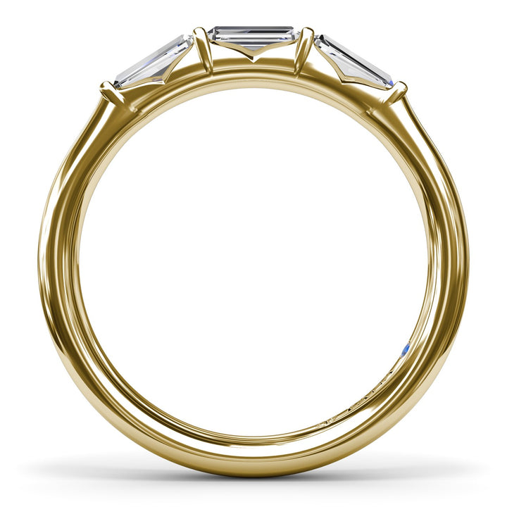 Baguette Diamond Wedding Band