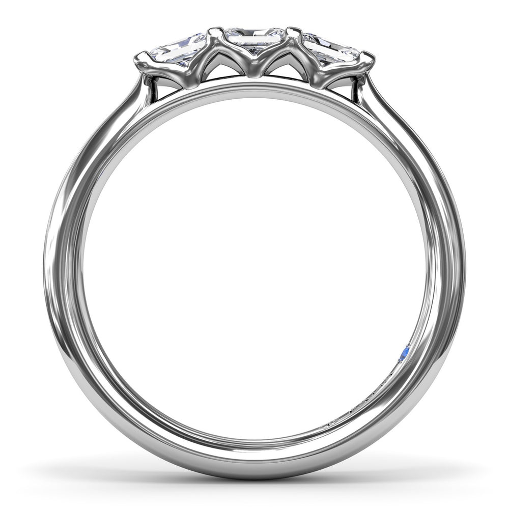 Radiant Diamond Wedding Band