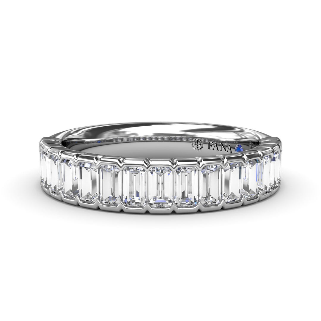 Baguette Diamond Wedding Band