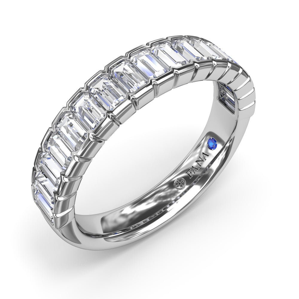 Baguette Diamond Wedding Band