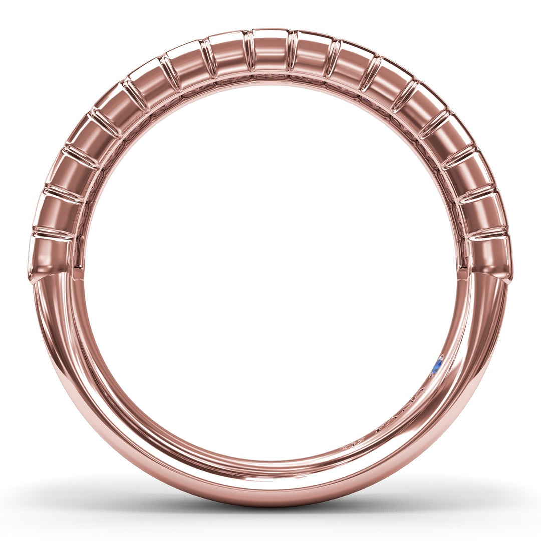 Baguette Diamond Wedding Band