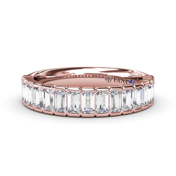 Baguette Diamond Wedding Band