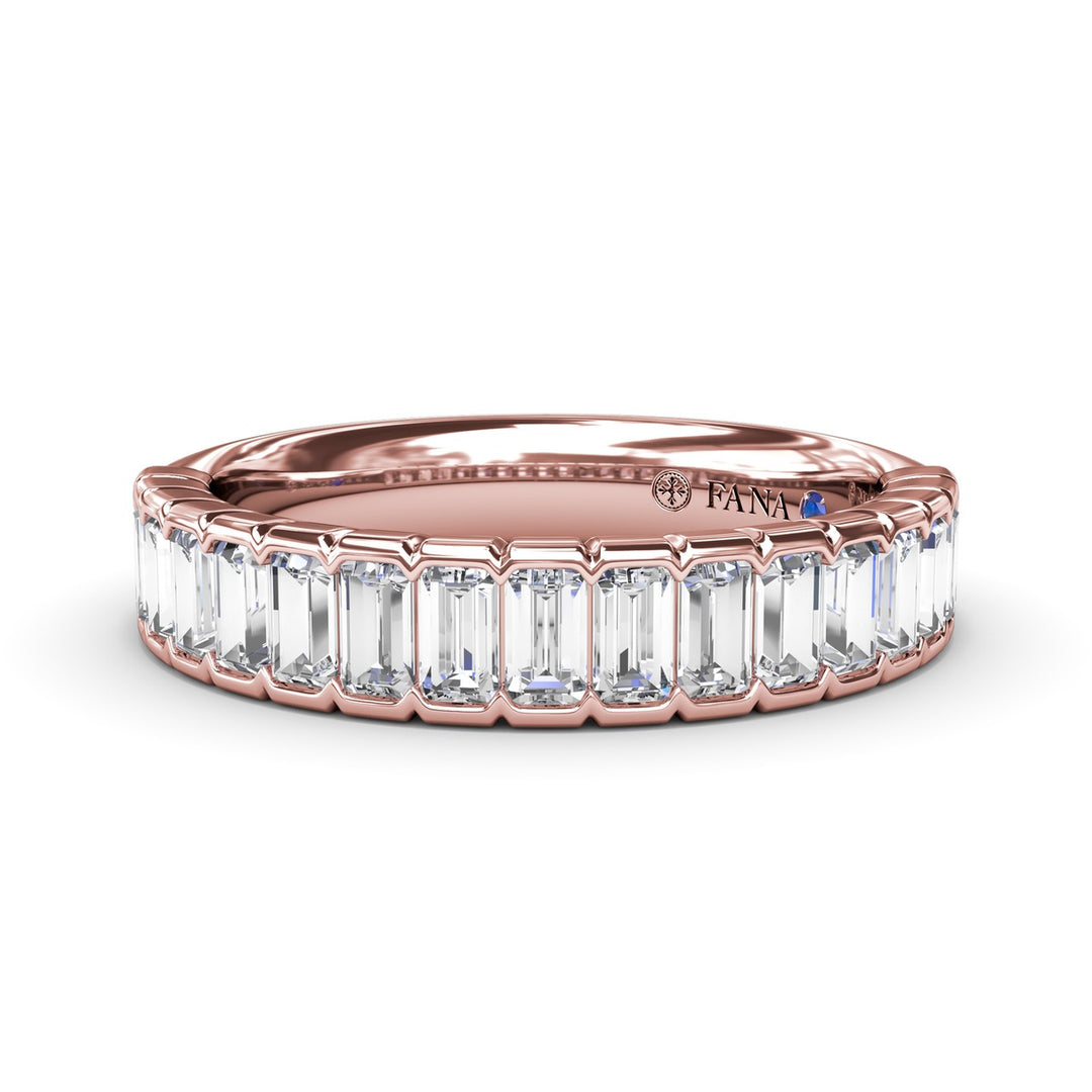 Baguette Diamond Wedding Band