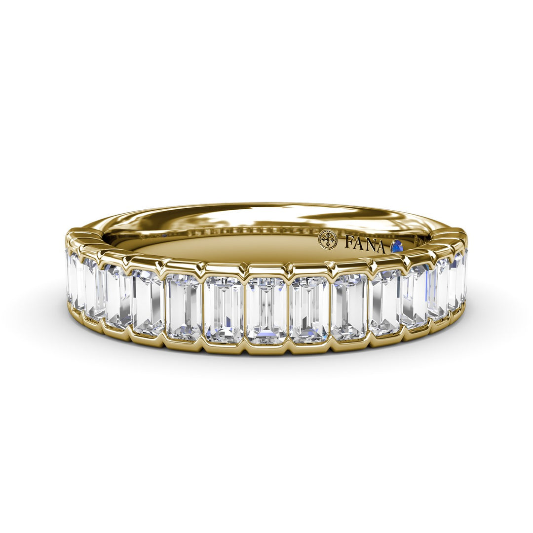 Baguette Diamond Wedding Band