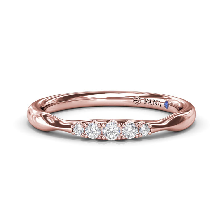 Pinched Diamond Band