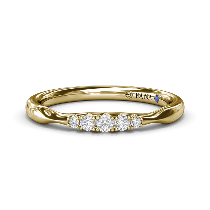 Pinched Diamond Band