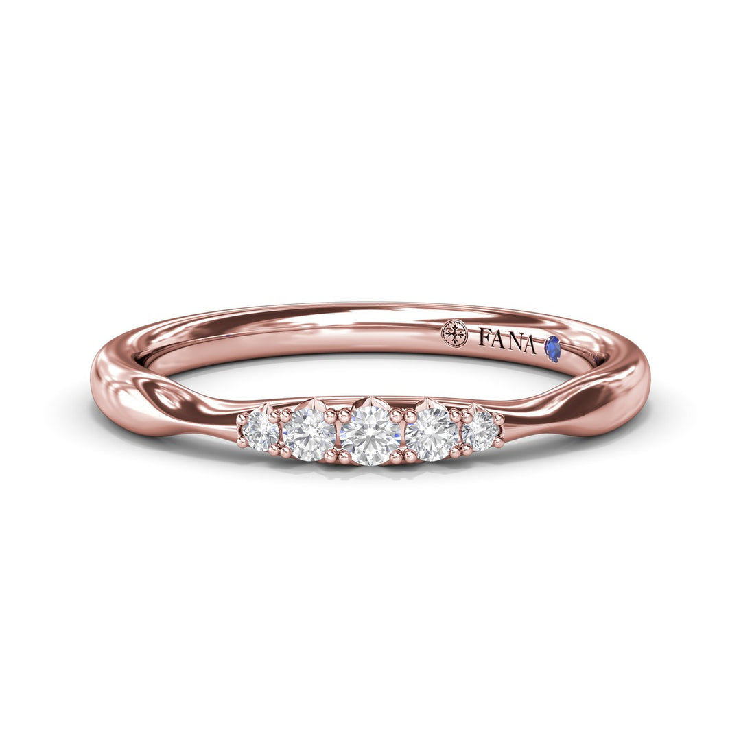 Pinched Diamond Band