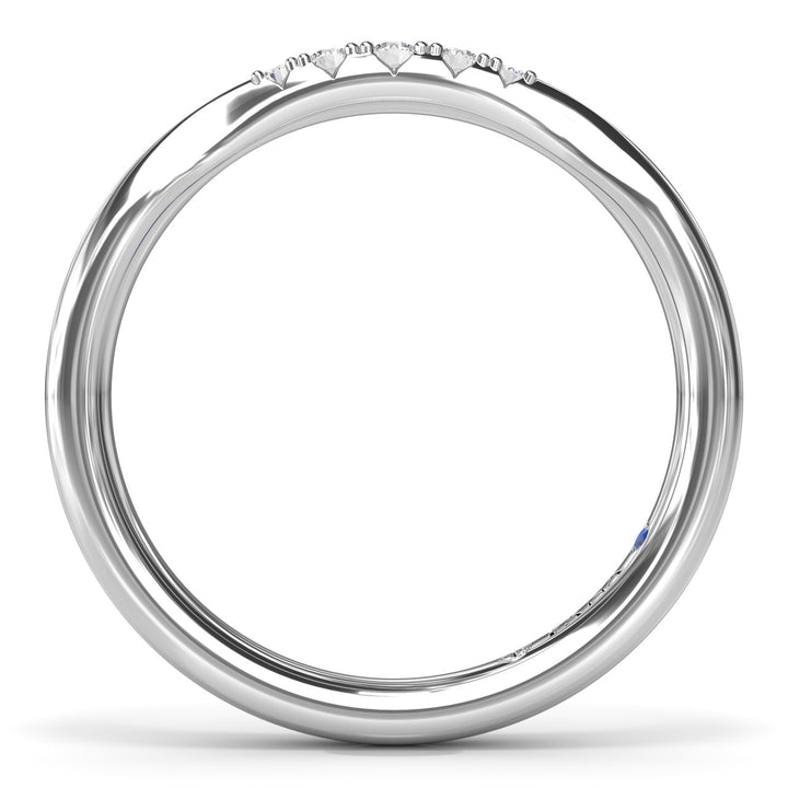 Pinched Diamond Band