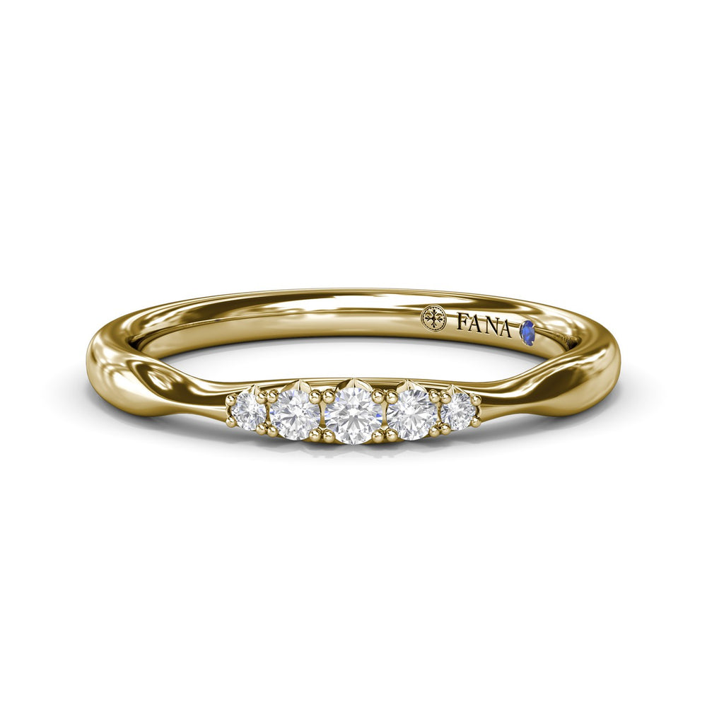 Pinched Diamond Band
