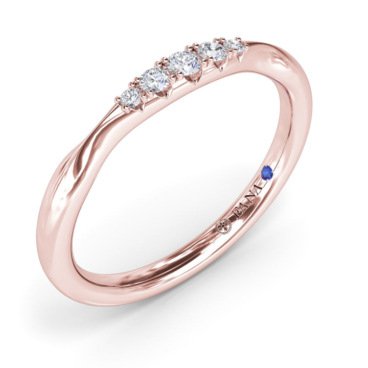 Pinched Diamond Band