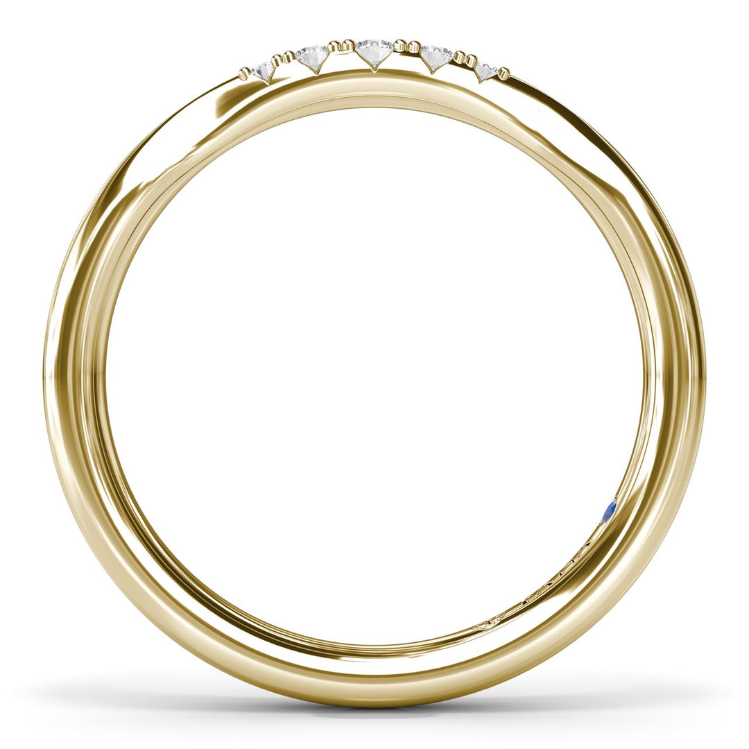 Pinched Diamond Band
