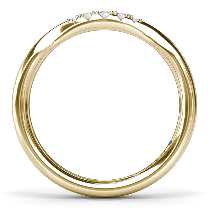 Pinched Diamond Band