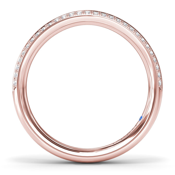Curved Diamond Band
