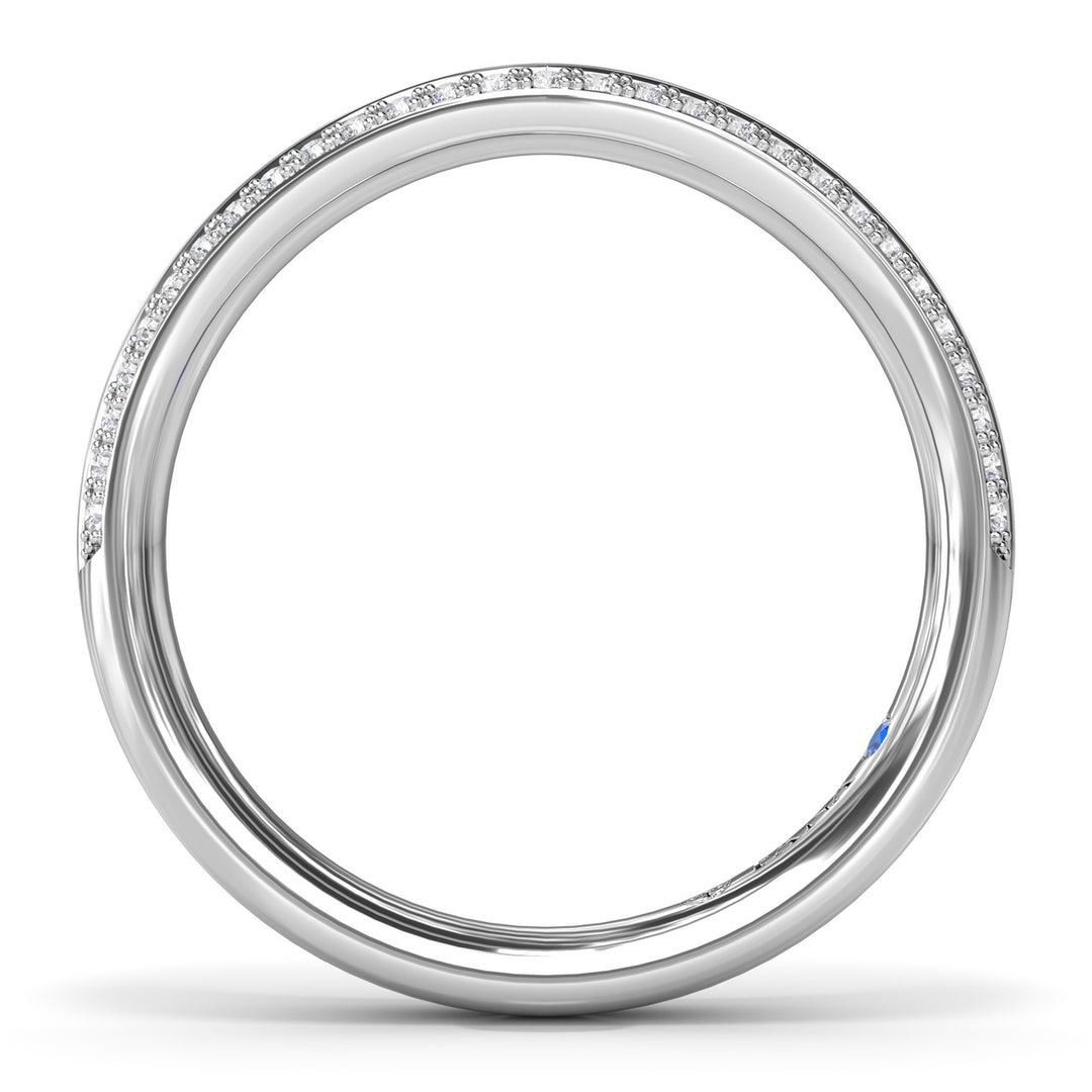 Curved Diamond Band