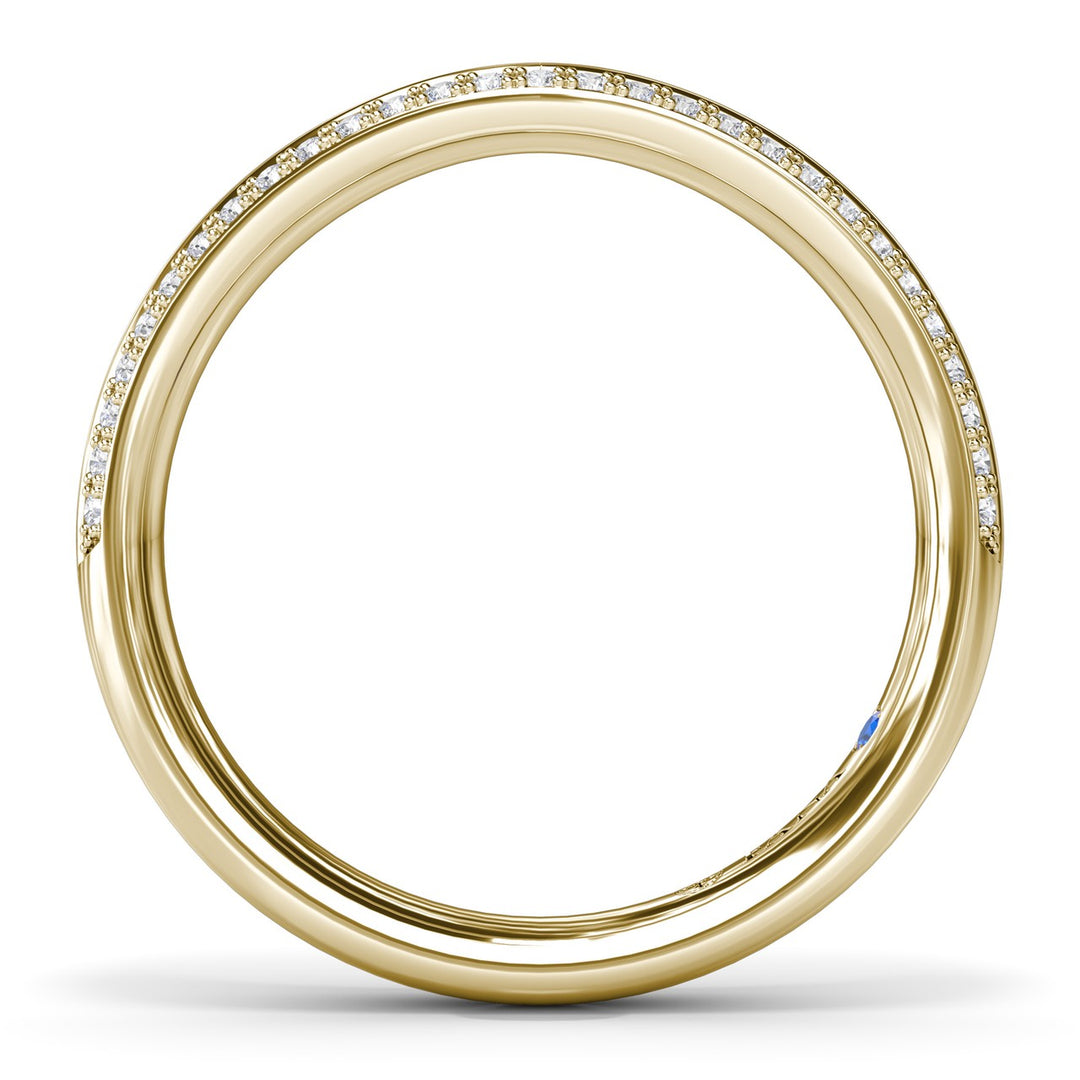 Curved Diamond Band