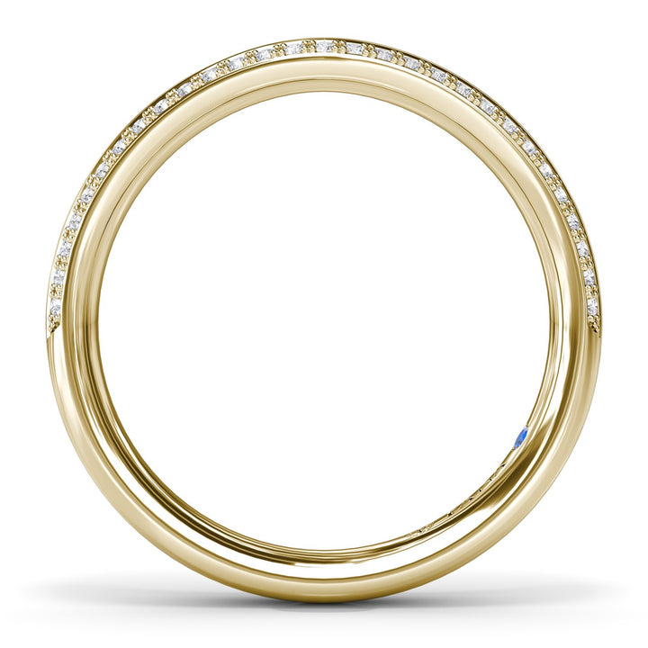 Curved Diamond Band