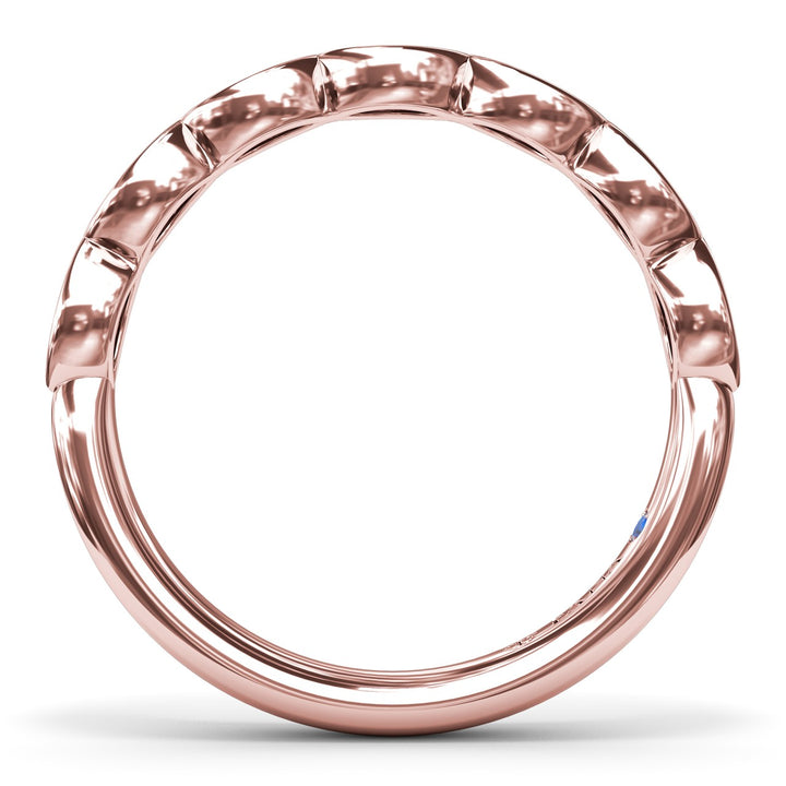 Marquise Diamond Wedding Band