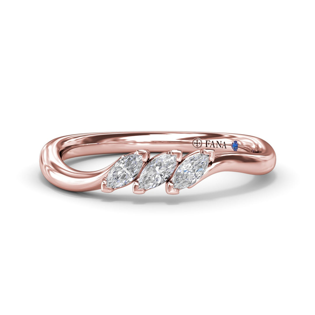 Marquise Diamond Band