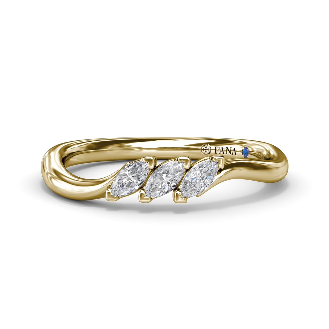 Marquise Diamond Band