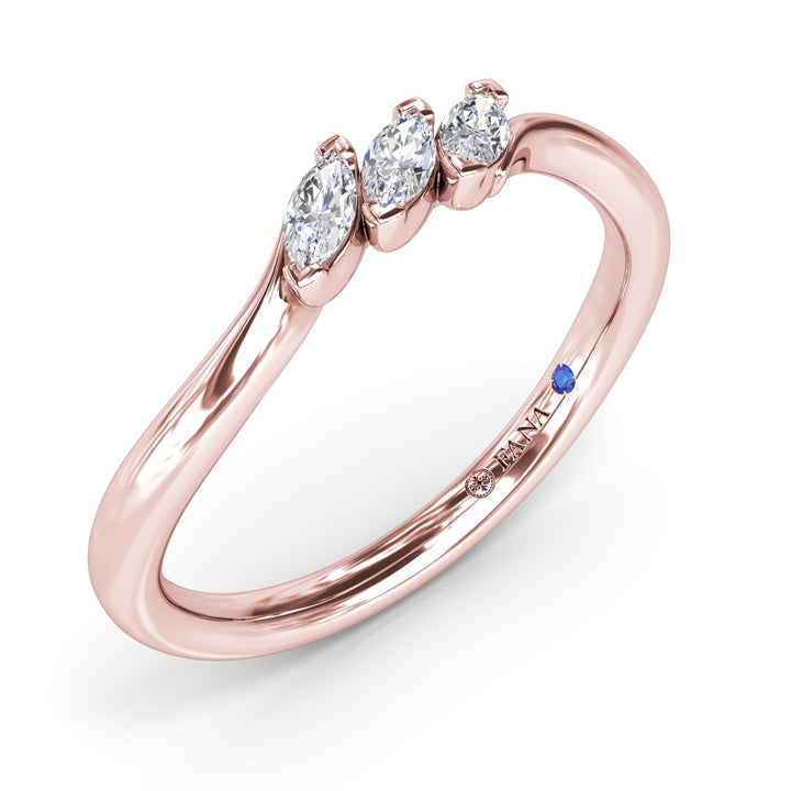 Marquise Diamond Band