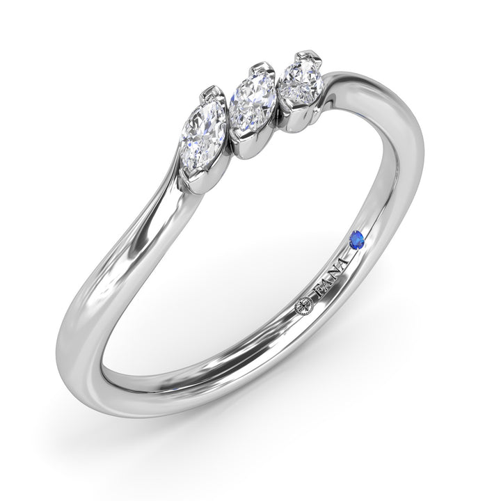 Marquise Diamond Band
