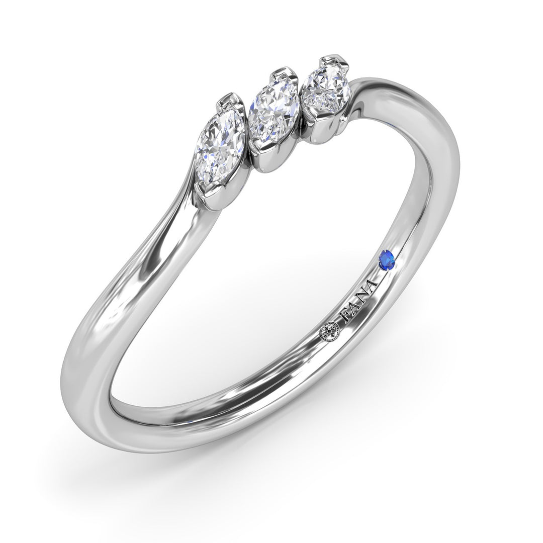 Marquise Diamond Band