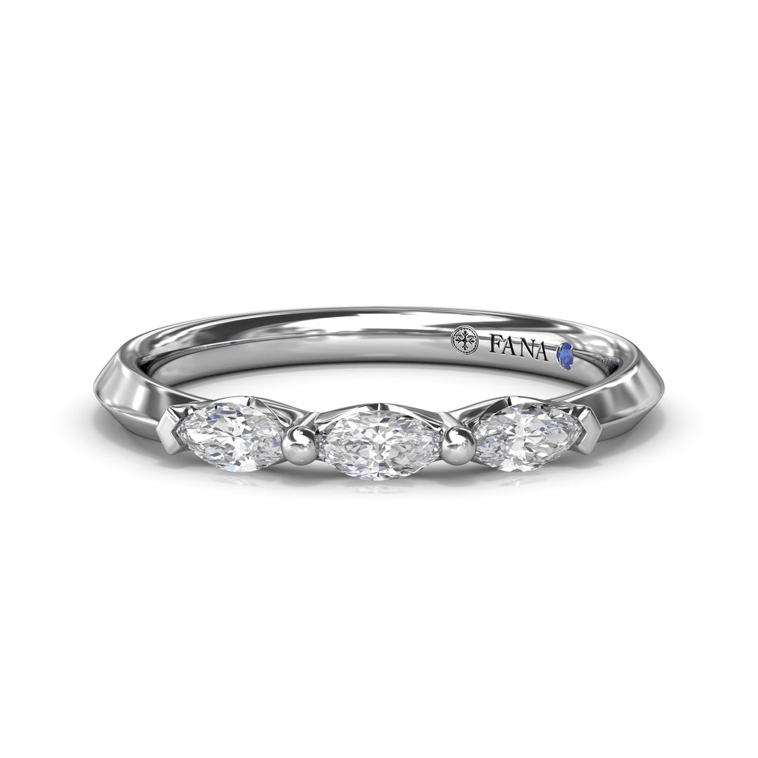 Marquise Diamond Band