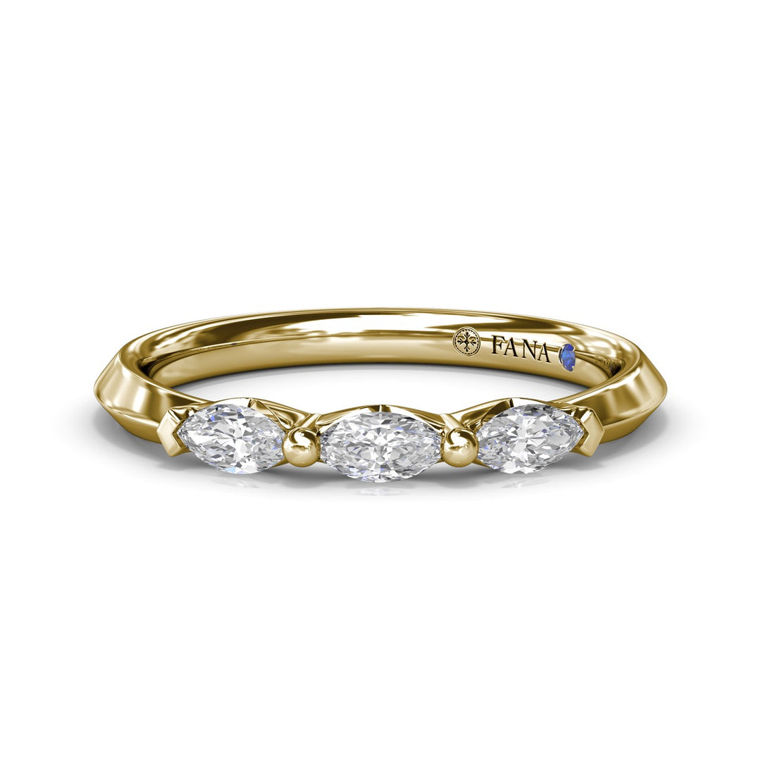 Marquise Diamond Band
