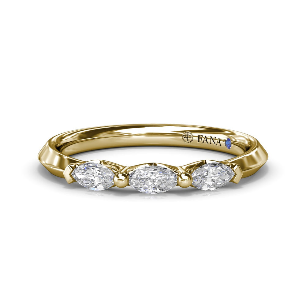 Marquise Diamond Band