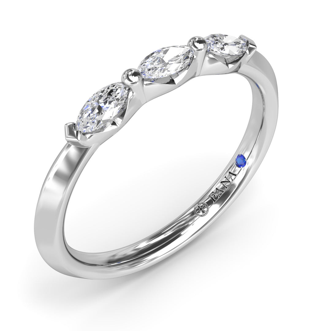 Marquise Diamond Band
