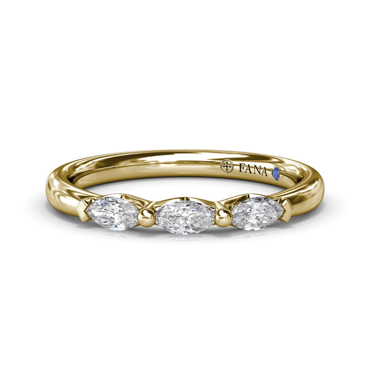 Marquise Diamond Band