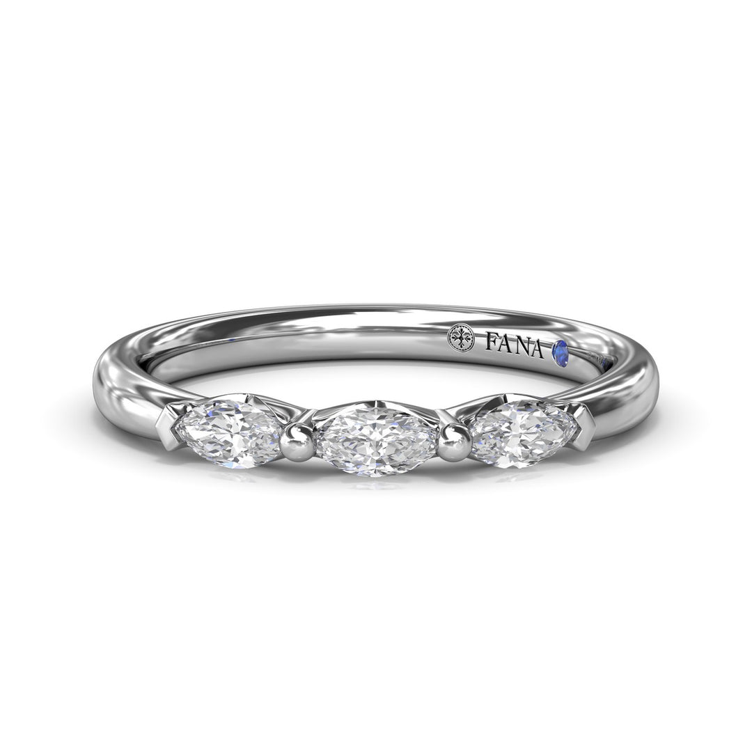 Marquise Diamond Band