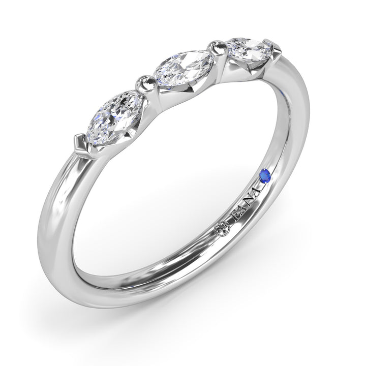 Marquise Diamond Band