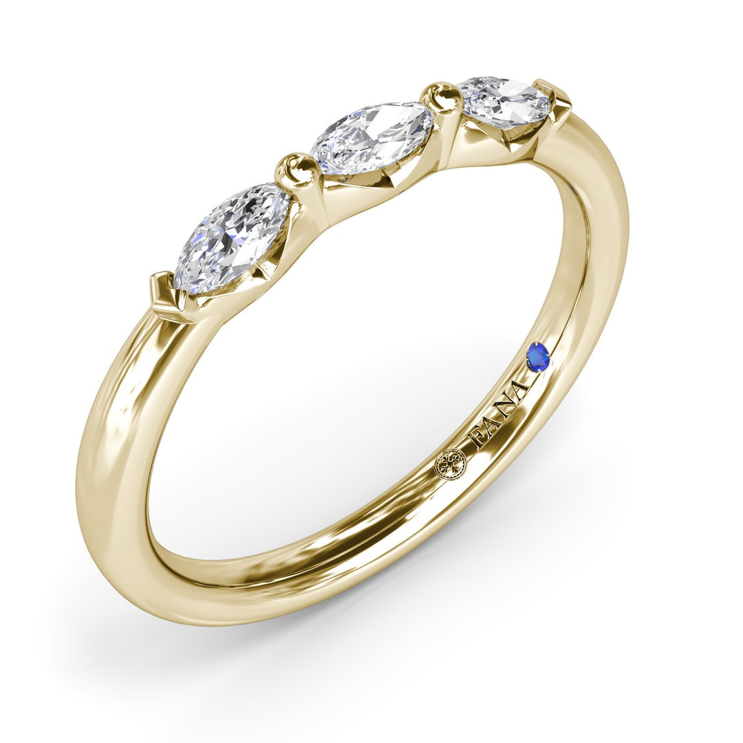Marquise Diamond Band