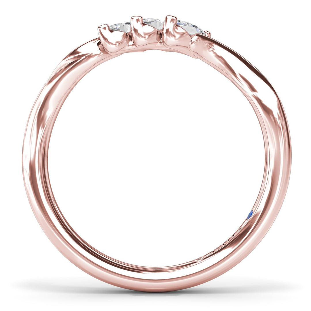 Marquise Diamond Wedding Band